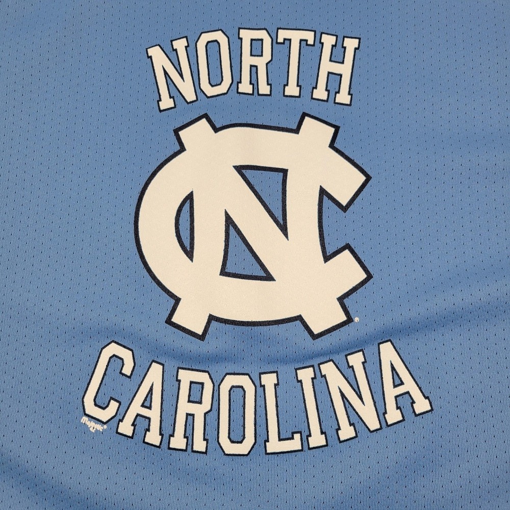 North Carolina Tar Heels Jersey Mens Large NCAA‎ Basketball Majestic Mesh Shirt